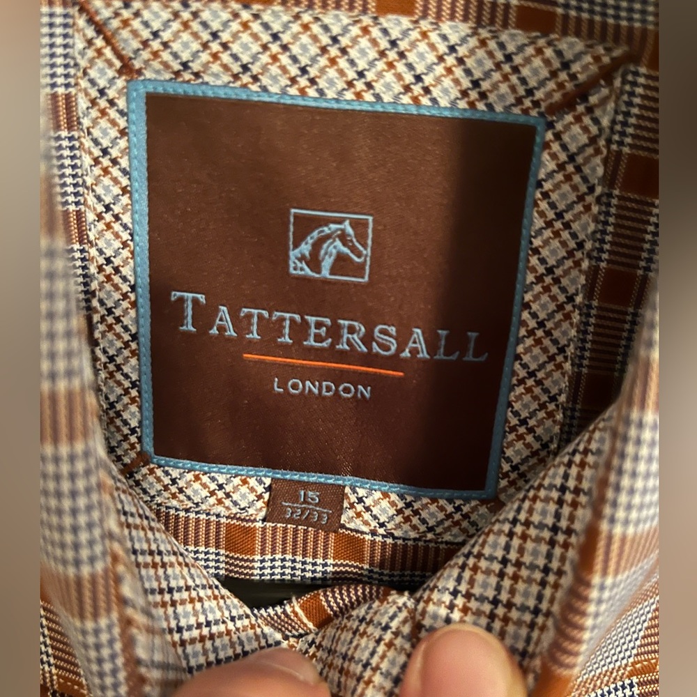 Tattersall medium Button down - Picture 2 of 3